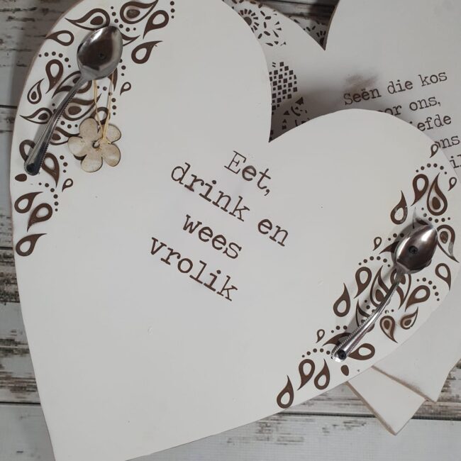 Heart Boards with Quotes